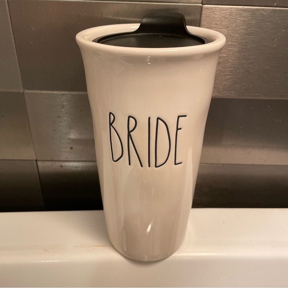 Rae Dunn Bride Travel Mug Cup Thermos